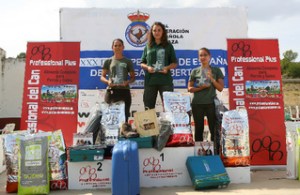 Podium con Xisca Capó en lo más alto
